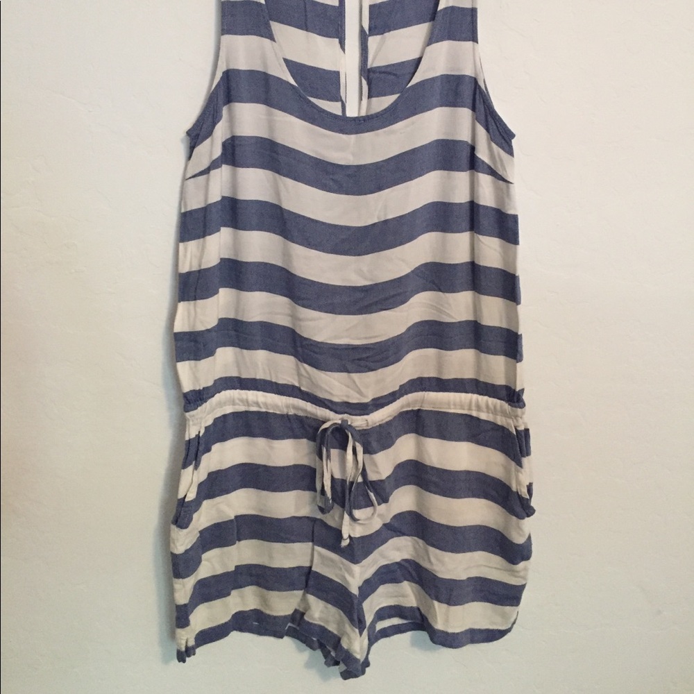J. Crew striped romper